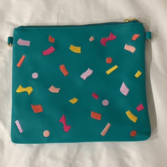 NWOT Studio DIY Confetti Clutch - Picture 2 of 4